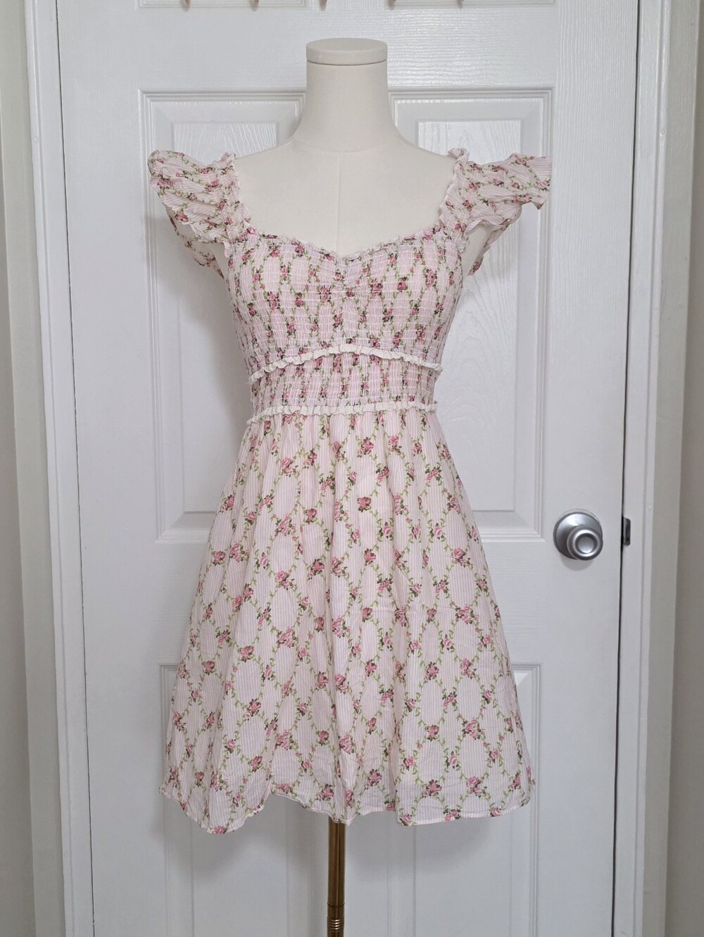 ♡ Pink Floral Dress ♡